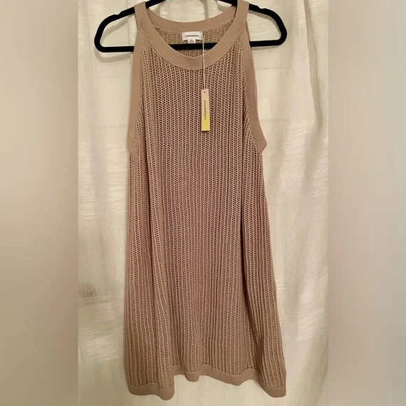 Summersalt Crochet High Neck Dress/Swim Cover Up, Open Knit NEW W TAGS, 2XL - Picture 1 of 14